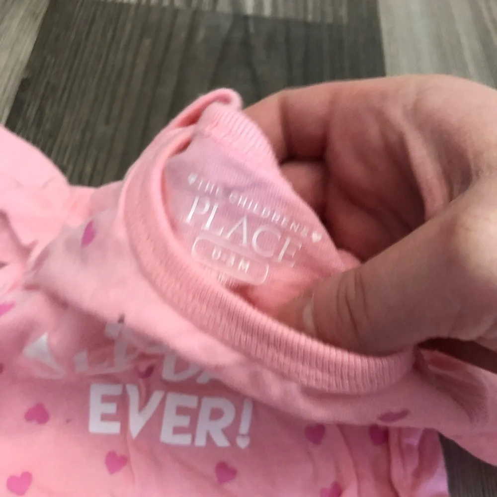 Carters Bundle of Plain and Printed Onesies‎ 3 Months